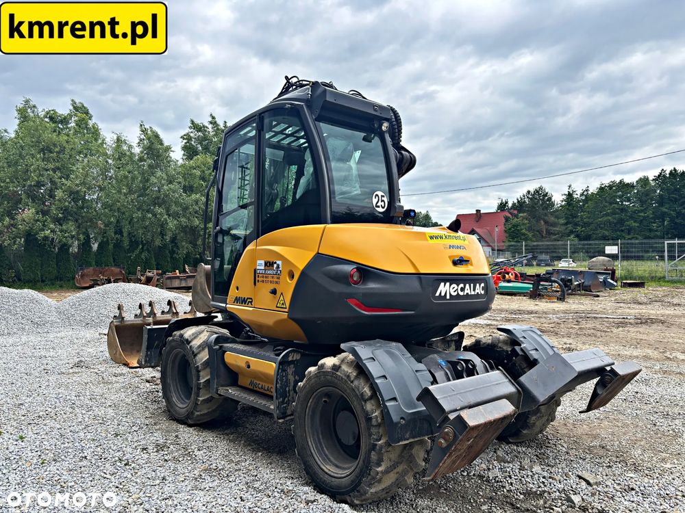 Mecalac 9 MWR KOPARKA KOŁOWA 2021R | 11 MWR, 15 MWR, KOMATSU PW 98, TEREX TW 95 110, WACKER NEUSON 100, YANMAR - 15