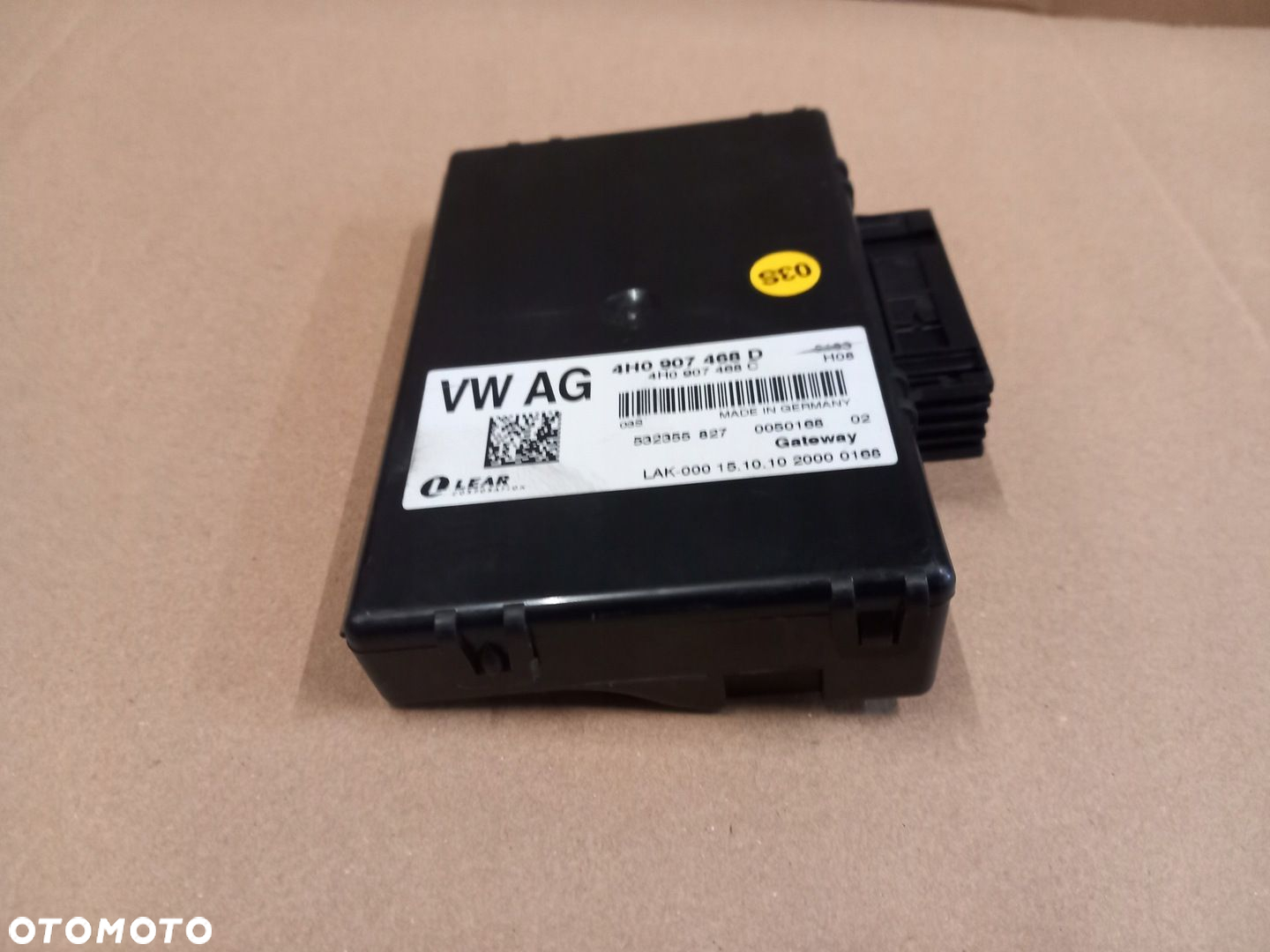 AUDI A8 D4 MODUŁ STEROWNIK GATEWAY 4H0907468D - 4