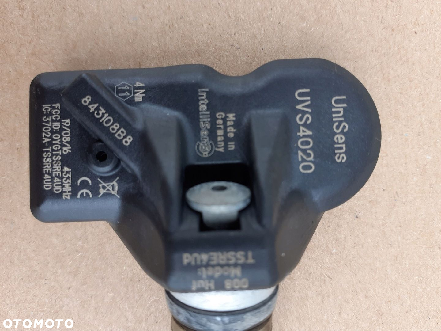 CZUJNIKI CIŚNIENIA OPONY BMW HUF UVS4020 AUDI TPMS - 3