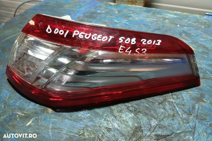 Lampa / Tripla stop dreapta pe aripa R1-S1D02-2A01 R1-S1D02-2A01 Peug - 2