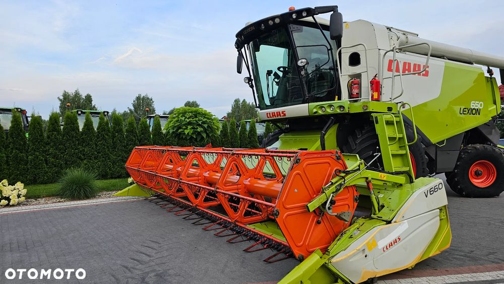 Claas Lexion 650 2011r. V 660   Tucano 560  Kombajn do Zboża  Lexion 660 Tucano 450  Tucano 550 Lexion 550 john T550 jOHN wts - 18