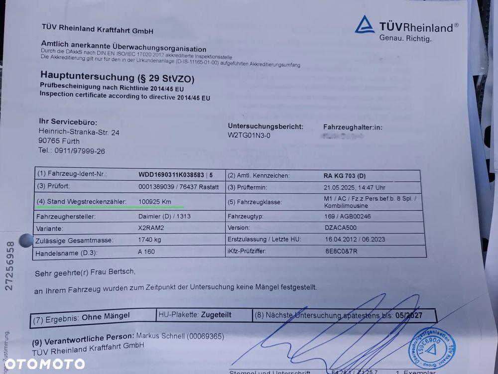 Mercedes-Benz Klasa A 160 BlueEFFICIENCY Avantgarde - 33