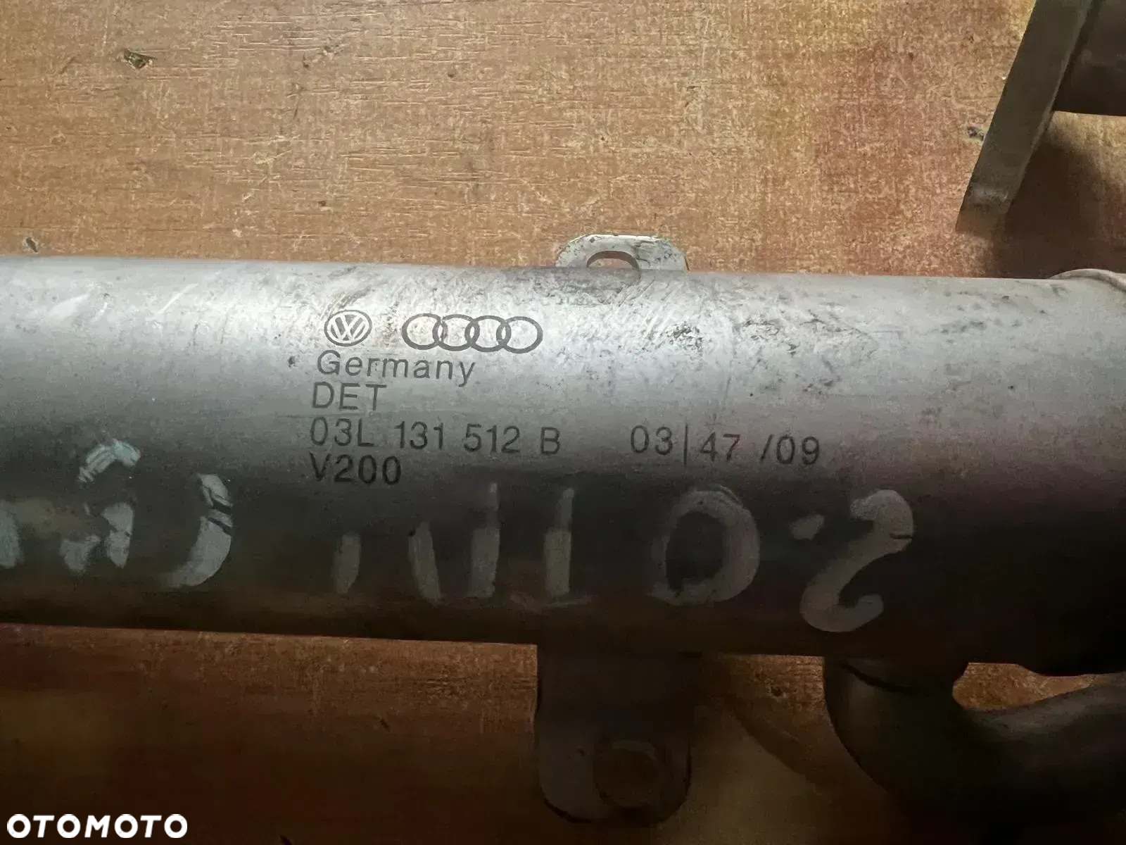 Chłodnica spalin EGR VW AUDI 2.0 TDI CBB 03L131512 B - 2