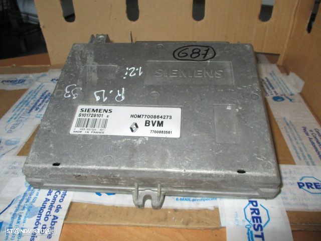 Centralina 7700863561 RENAULT 19 1993 1.2I SIEMENS - 1