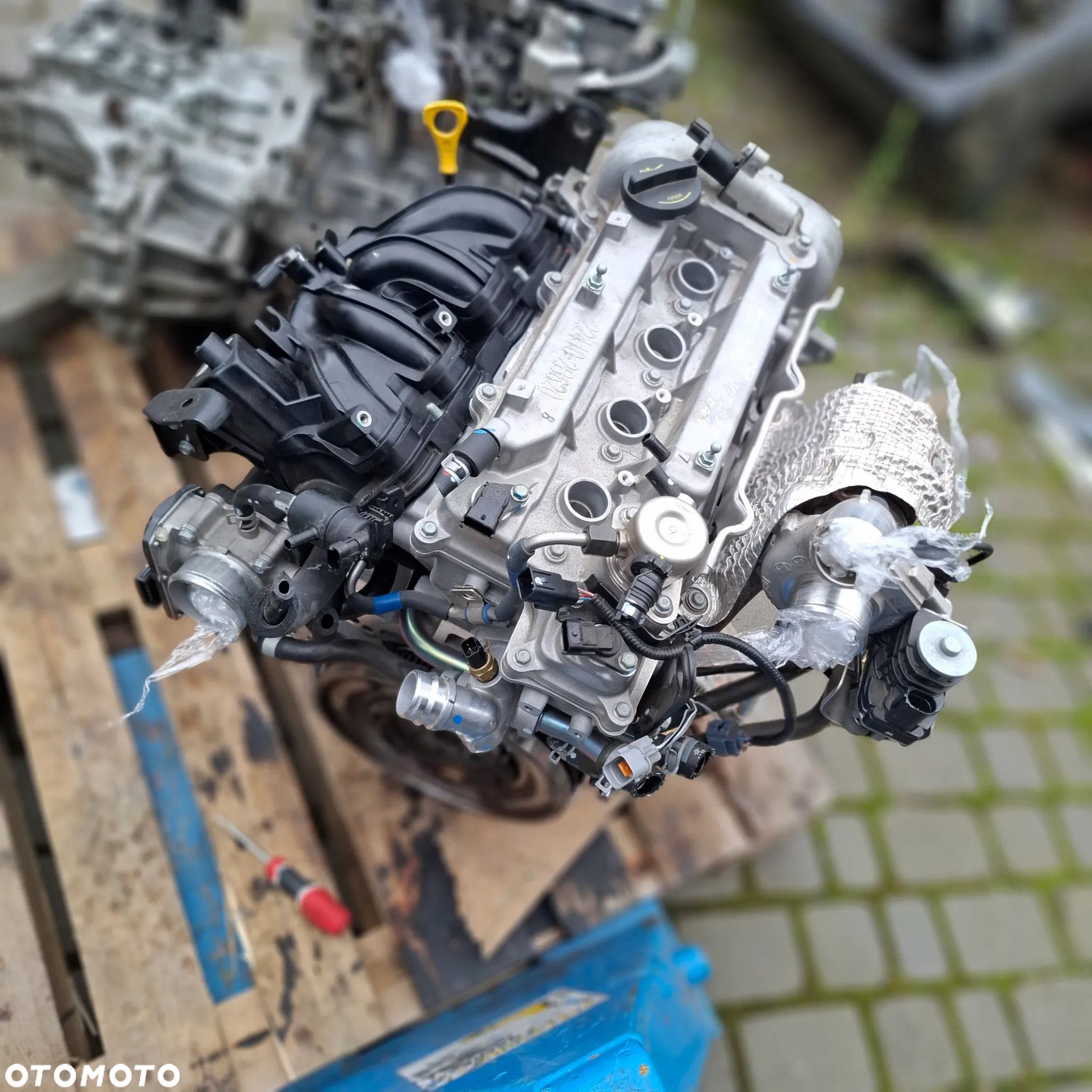 HYUNDAI TUCSON KONA 15- 1.6 TGDI KIA SPORTAGE IV 4 15- G4FJ SILNIK KOMPLETNY DEMONTAZ SPRAWNY DEMONTAZ SUPER STAN - 7