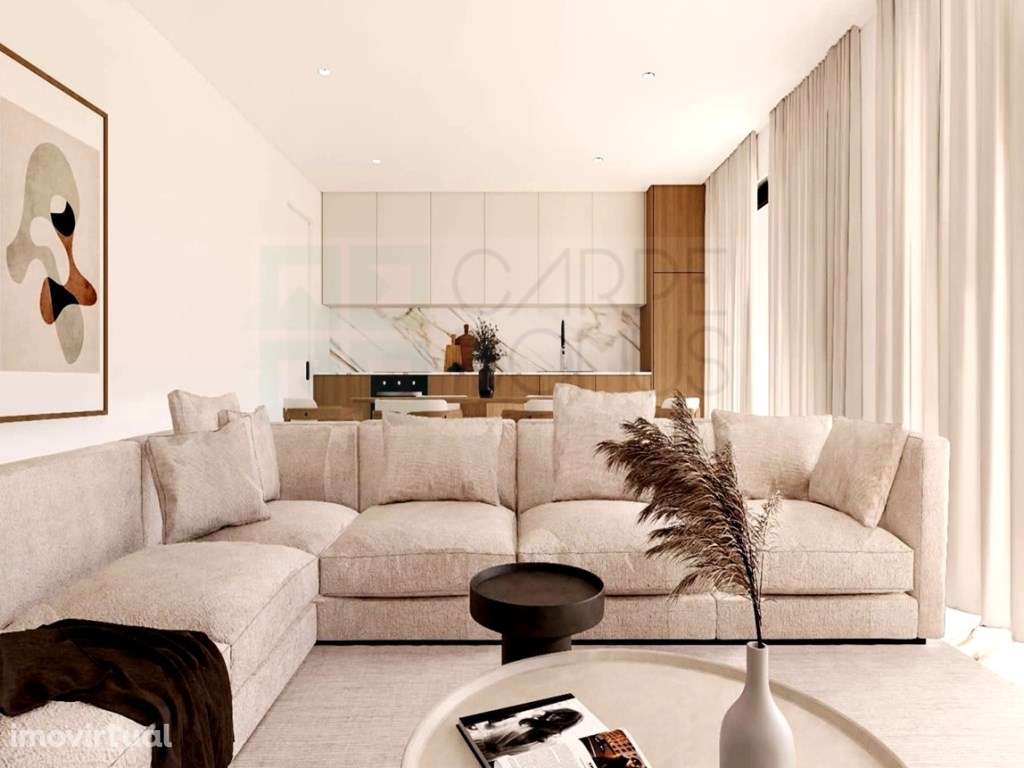 Novo apartamento T2, terraço e garagem box, junto ao centro Alcobaça - Grande imagem: 5/33