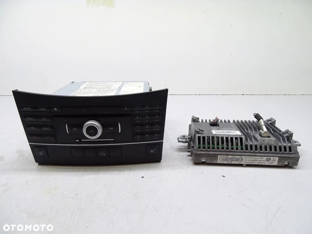 E KLASA W212 W207 Radio monitor A2129004208 - 5