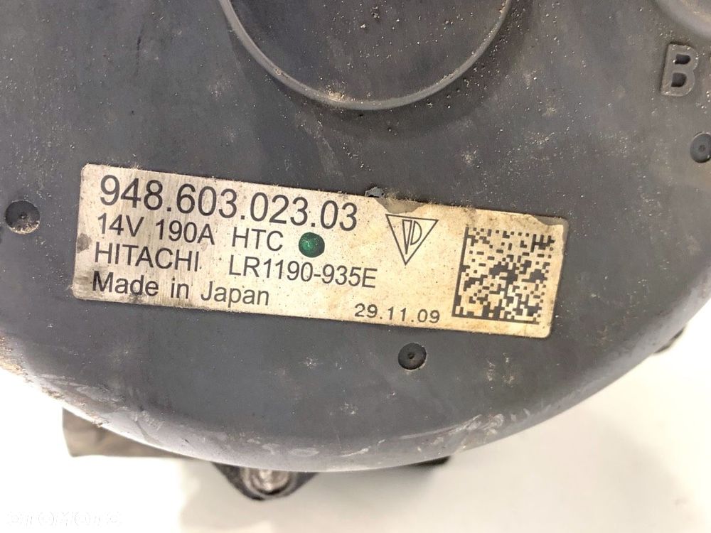 ALTERNATOR  PORSCHE PANAMERA (970) 2009 - 2017 4.8 4S 294 kW [400 KM] benzyna 2009 - 2013 - 5