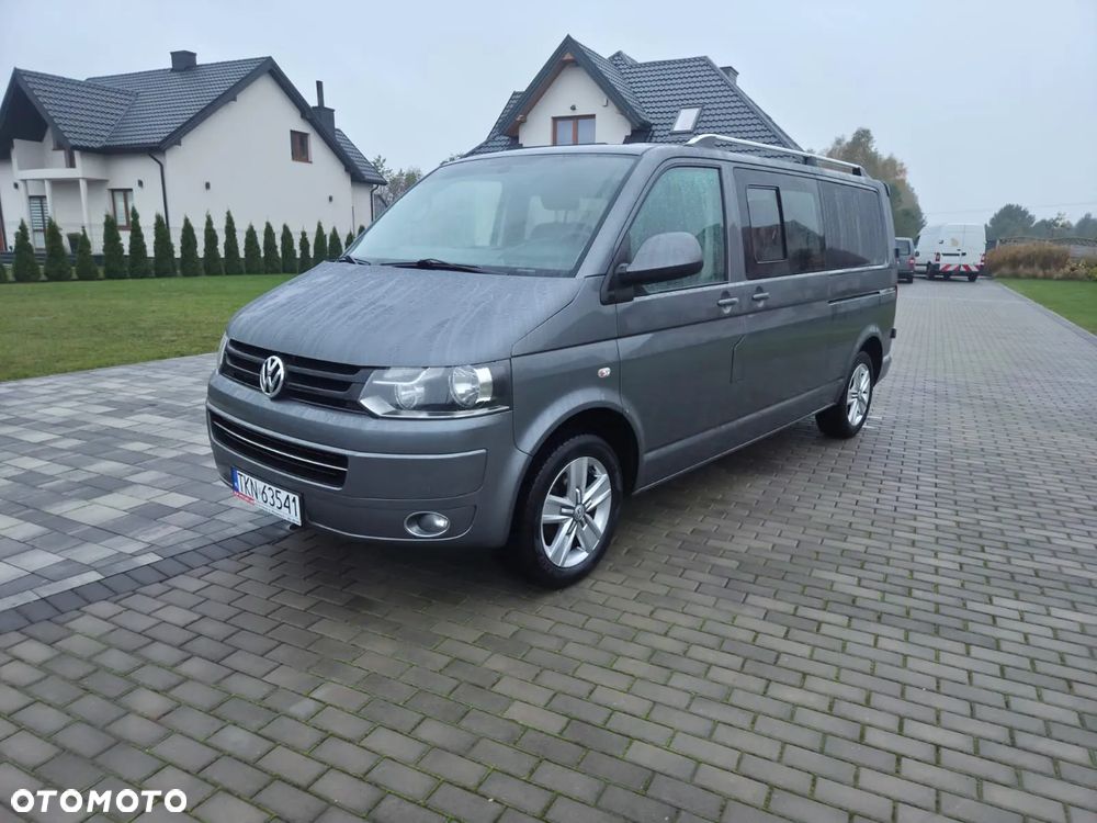 Volkswagen T5 FACE LIFT 2.0TDI 140KM LONG 65 JAHRE ORYGINAŁ ZADBANY FULL OPCJA - 1