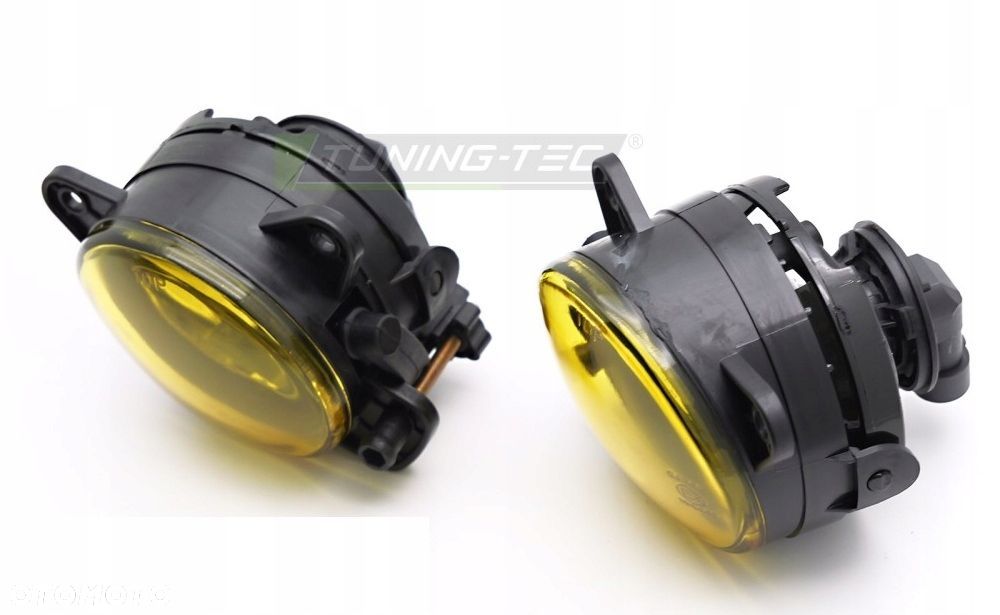 Halogeny Lampy pmg Tuning Żółte Fabia Roomster T5 Polo 9n3 Touareg Crafter - 2