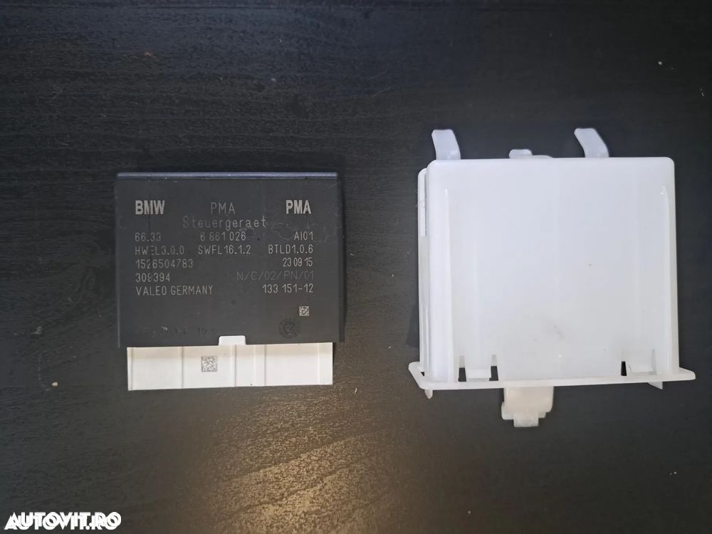 Unitate control ECU modul PMA asistenta parcare Suport carcasa modul PMA Original BMW F45 F46 I01 F48 F25 F26 F15 M F85 F16 M F86 F56 F55 F54 F57 - 1