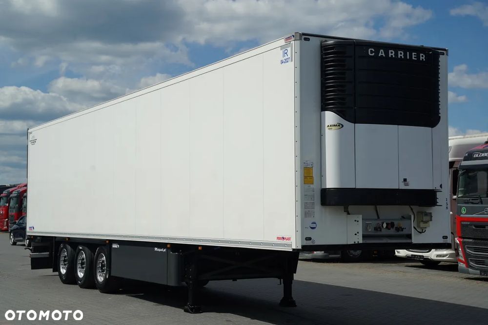 Schmitz Cargobull / CHŁODNIA / CARRIER MAXIMA 1300 / OS PODNOSZONA  / KOSZ NA PALETY - 1