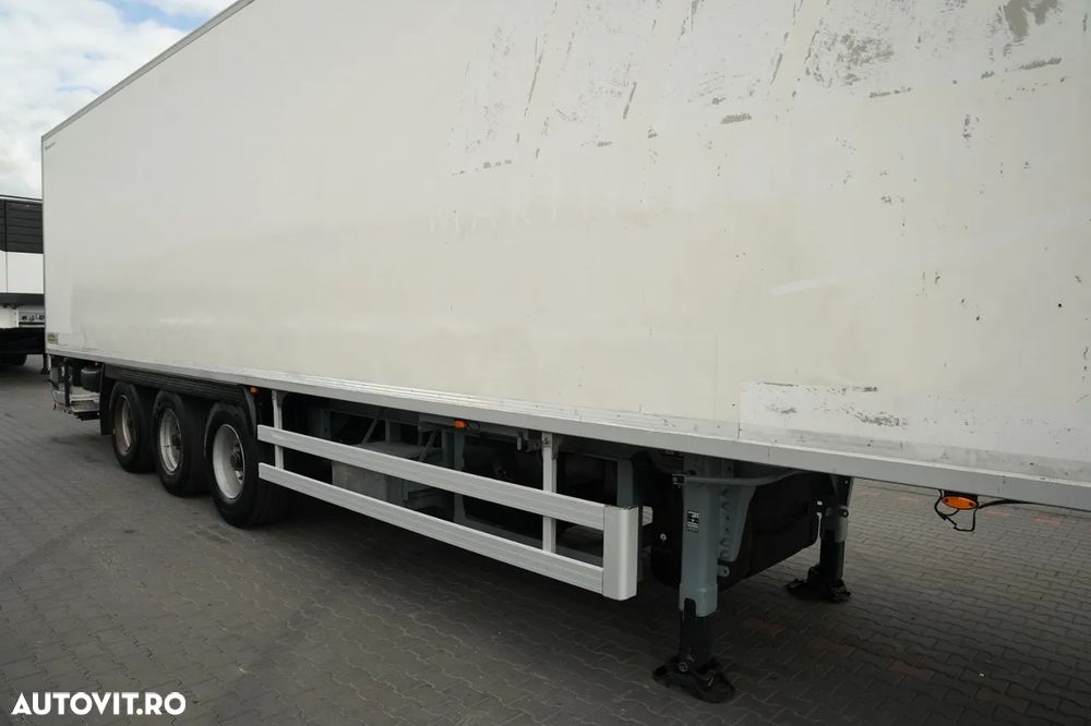Chereau / REFRIGERAT / TRANSPORT VECTOR 1950 MT / MULTIMEMBRE / AXĂ RIDICATĂ / RIDICARE 2.500 KG / OBLOANĂ - 9