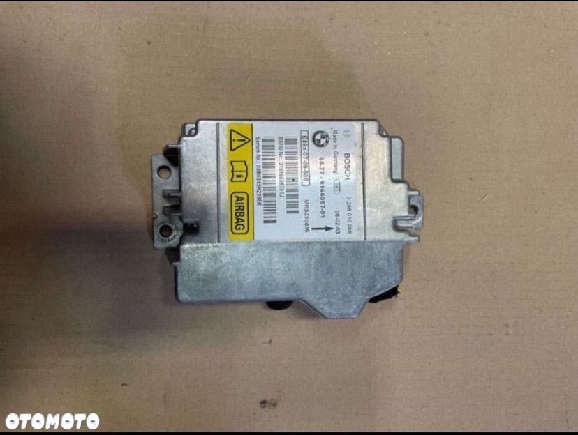 9166057 moduł sensor airbag Bmw 3 e90 e91 e92 1 e81 e87 x1 - 1