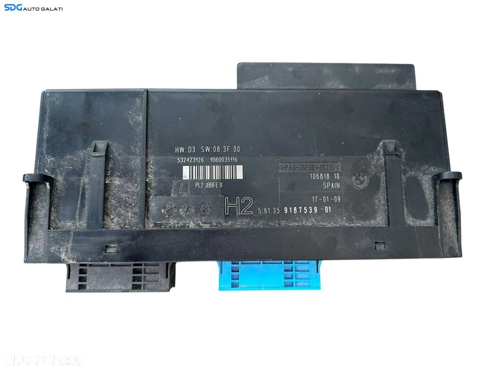 Modul Calculator Confort BMW Seria 3 E90 E91 2004 - 2011 Cod 9187539 918753901 [V0387] - 1