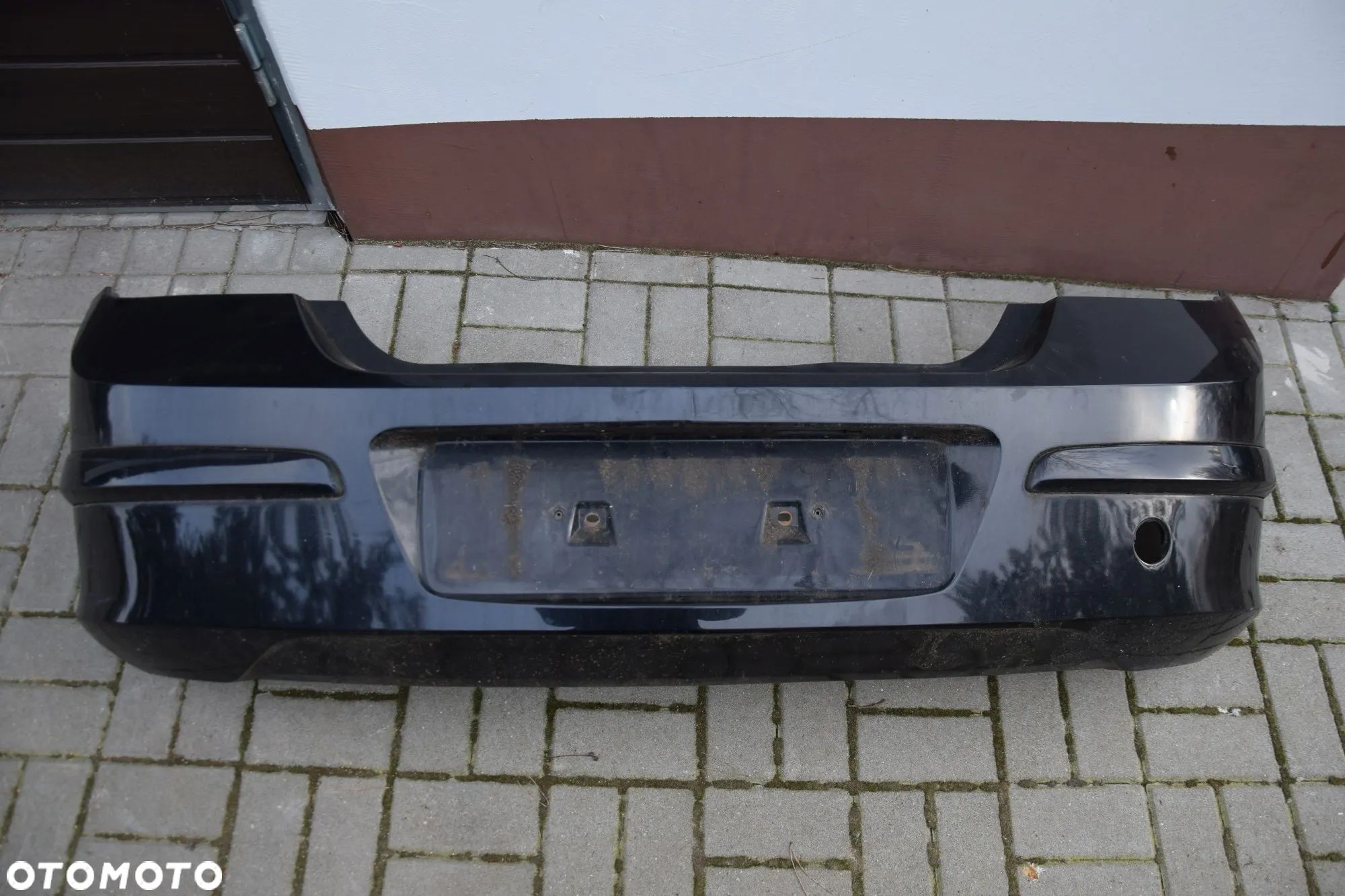 Opel Astra H 5D Hatchback Zderzak tył tylny czarny Z20R ładny WYSYŁKA - 1