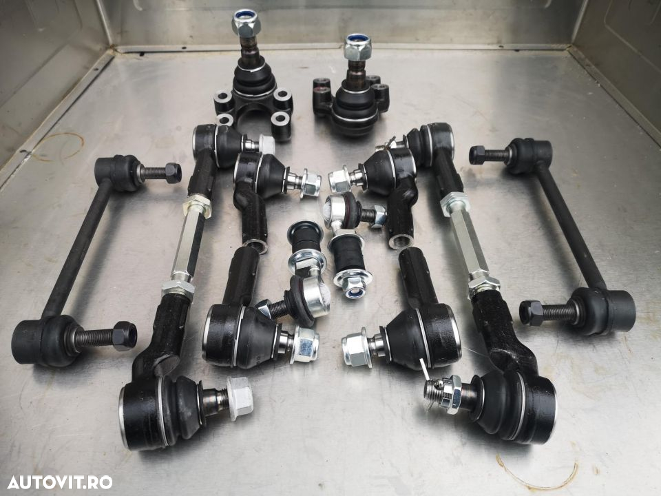 Nissan Cabstar E 2003-2006 articulatie cap bară directie M16 cu M12 pivoți bucse silent, antiruliu - 2