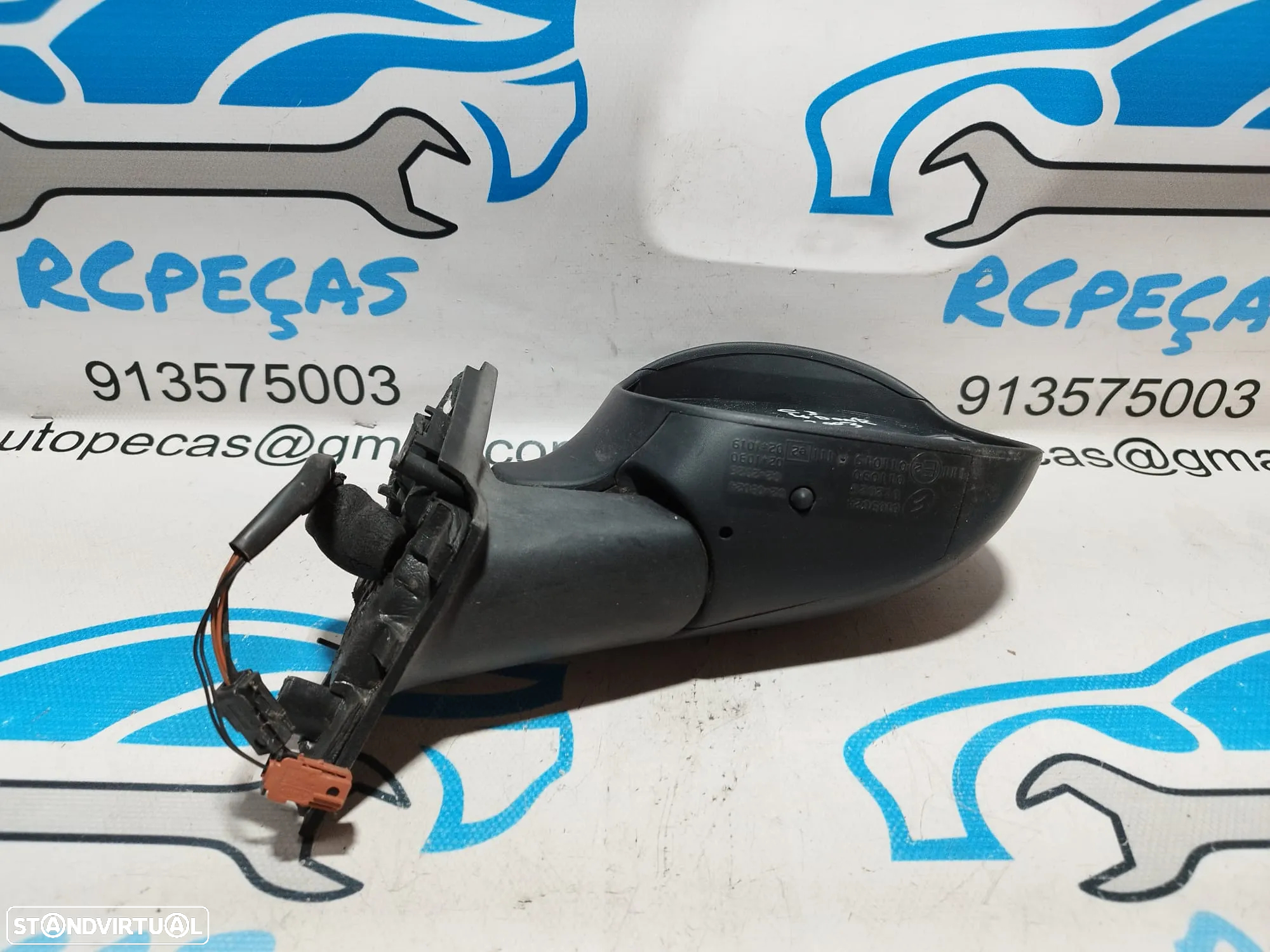 ESPELHO RETROVISOR DIREITO CITROEN C3 I 1 MK1 8149RT ELETRICO AQUECIDO ESPELHOS RETROVISORES - 3