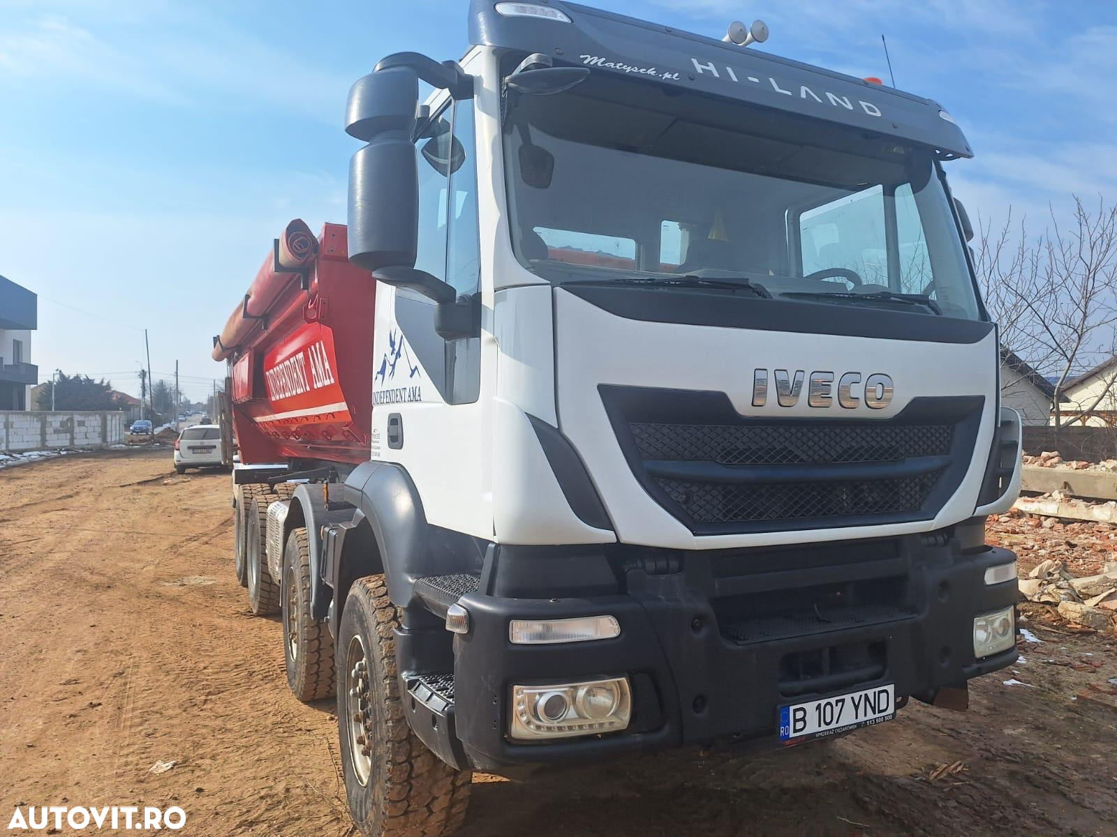 Iveco Trakker 450 Euro 6 Basculaanta 8x4 - 4