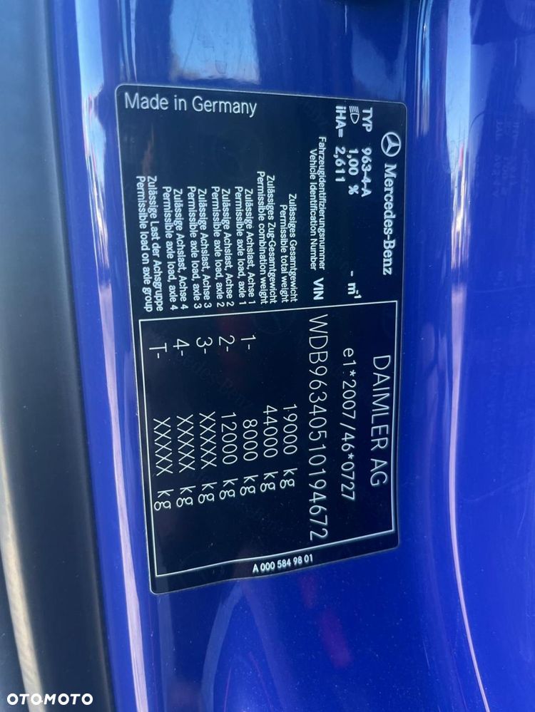 Mercedes-Benz ACTROS 1843 4x2 EURO 6 Laweta LOHR - 9