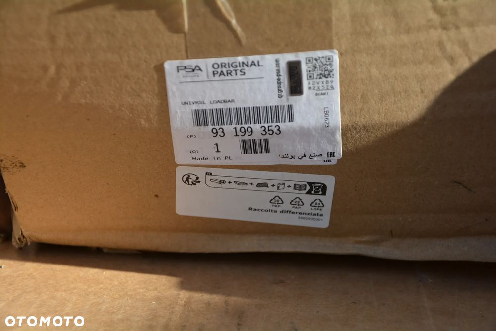 Opel Corsa D/E   -  bagażnik dachowy oryginał alu klucz - 5