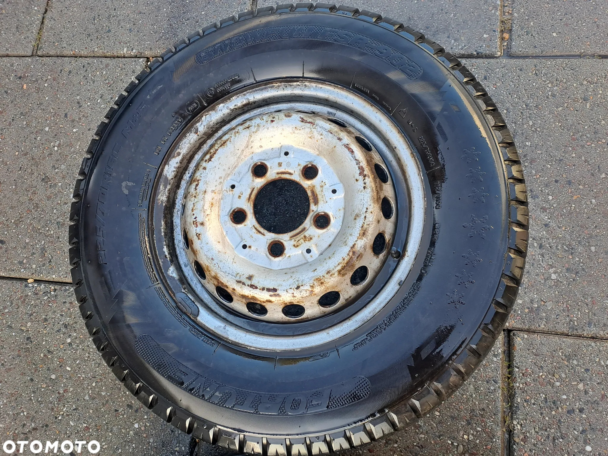 Mercedes Sprinter komplet felg z oponami225/70 R15C 5x112 - 13