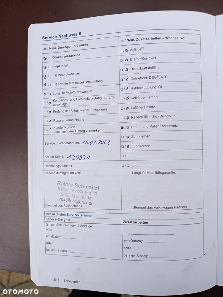 Volkswagen Touran 2.0 TDI SCR (BlueMotion Technology) DSG Comfortline - 37