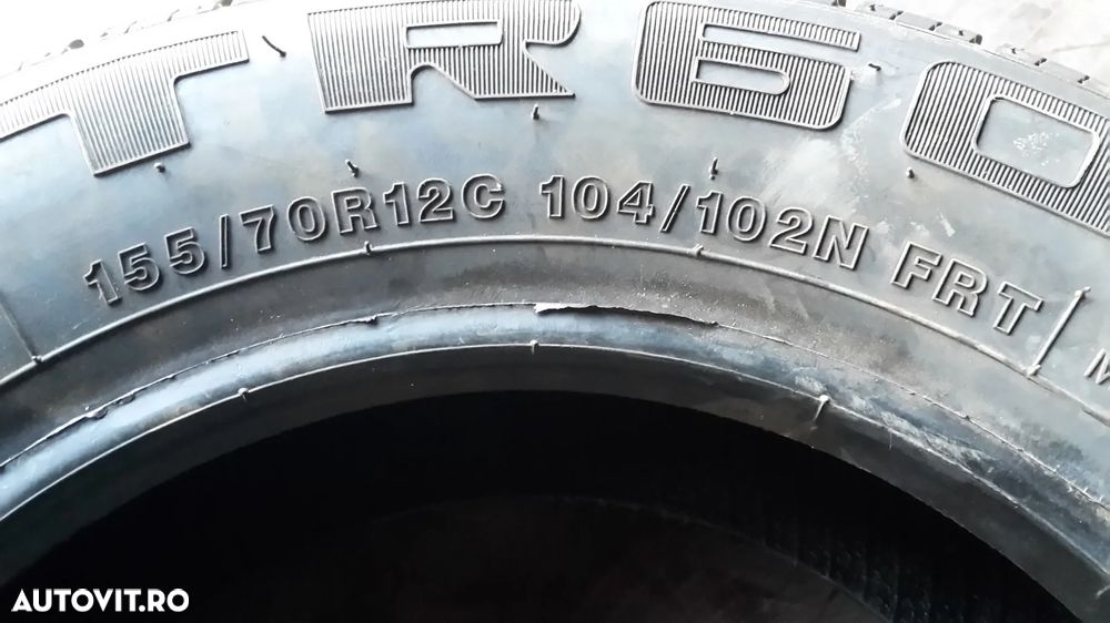 SECURITY, TR603, 155/70 R12C, 104N, Anvelope de remorcă M+S - 2
