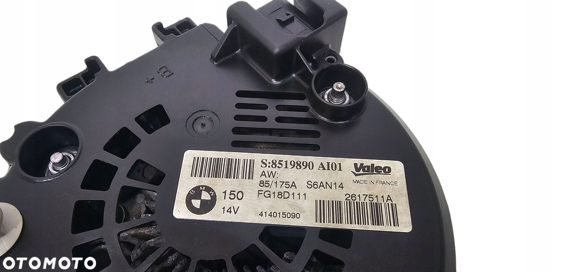Bmw F20 F22 F30 F32 F34 F36 Alternator 150A N47N Diesel Fg18D111 8519890 - 11
