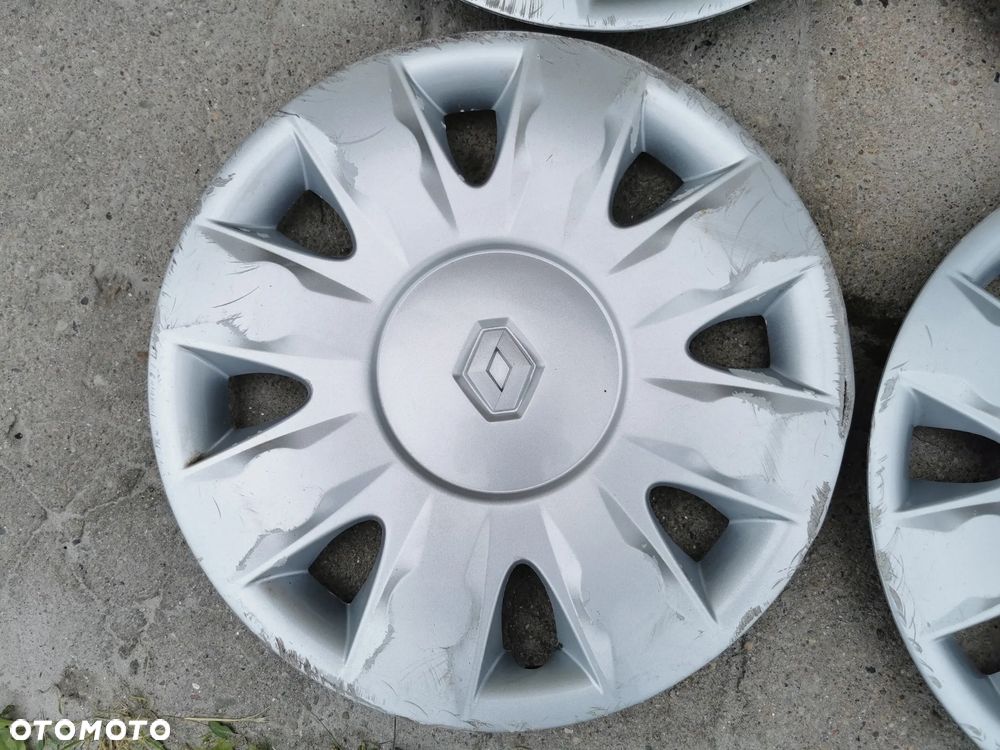 Renault Modus Megane Scenic Clio Twingo Kołpaki 15" KOMPLET - 3