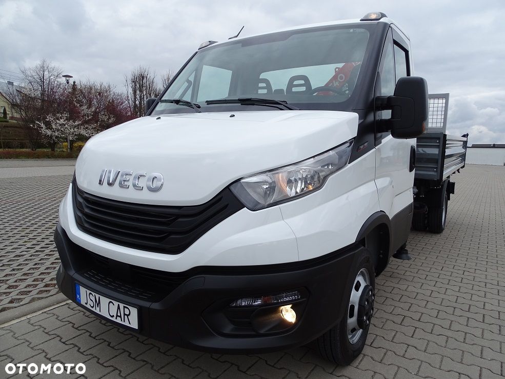 Iveco Daily 50C16 3.0 Wywrotka 3.57 m.+ HDS ŻURAW FASSI 1500 kg. 69 Tyś. Km. SALON PL!! 1 Wł.!! JAK NOWY!! - 8