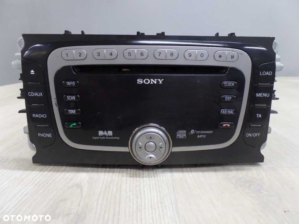 FORD MONDEO MK4 RADIO CD MP3 ZMIENIARKA CD3XX-CD6 8S7T-18C939-MD - 1