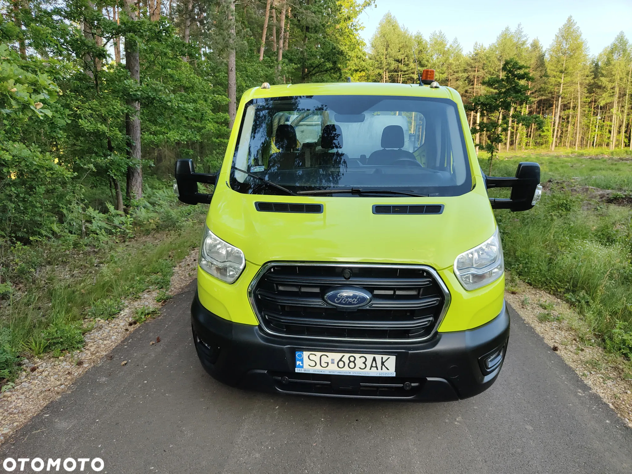 Ford Transit MK8 Toi Toi Asenizacyjny  2.0Tdci 130PS 17.02.2022r Klima Esp Euro 6 Oryginalny Przebieg 80 tys  Led Tempomat Skorzana Kierownica - 7