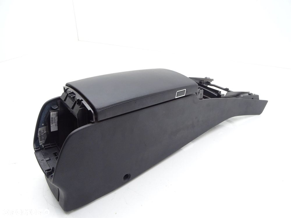 Tunel środkowy podłokietnik skóra czarna a2216860082 mercedes w221 lift - 7