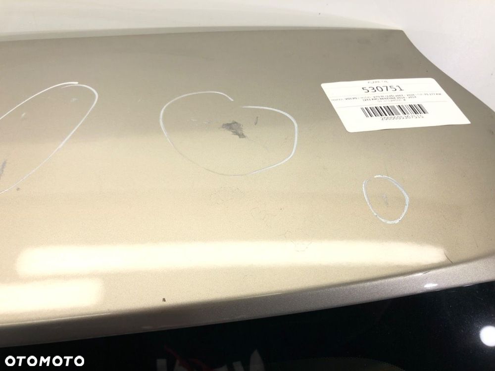 KLAPA TYŁ - 260.00 PLN - VOLVO V70 III (135) 2007 - 2016 T5 177 kW [241 KM] benzyna 2010 - 2014 - 2