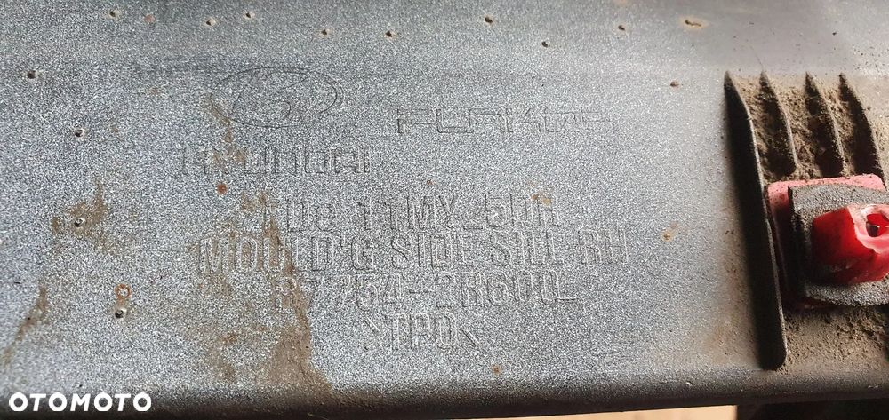 Listwa progowa prawa Hyundai I30 I 87754-2R600 - 7