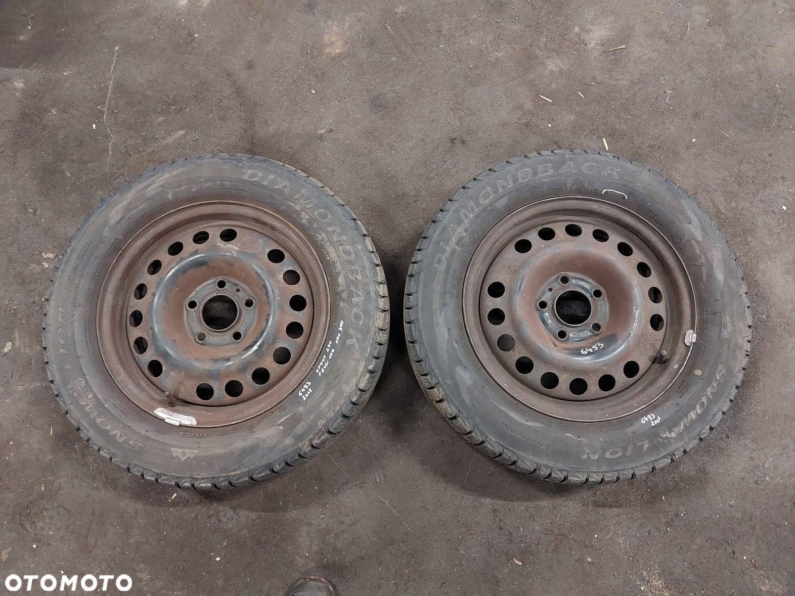 FELGI STALOWE 2 SZT 5x110 6Jx15 ET43 FI65,1 ZAFIRA A VECTRA C - 1