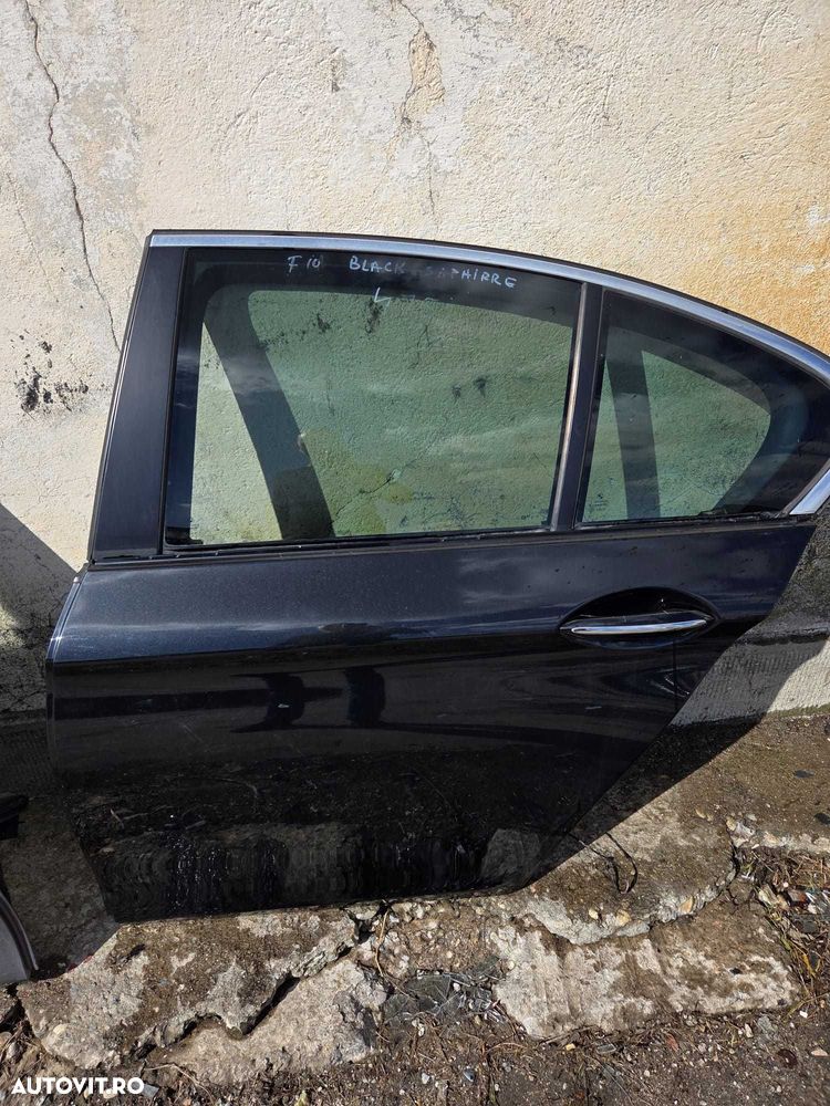 Usa stanga spate BMW seria 5 F10 culoare black saphirre metrallic 475 - 1