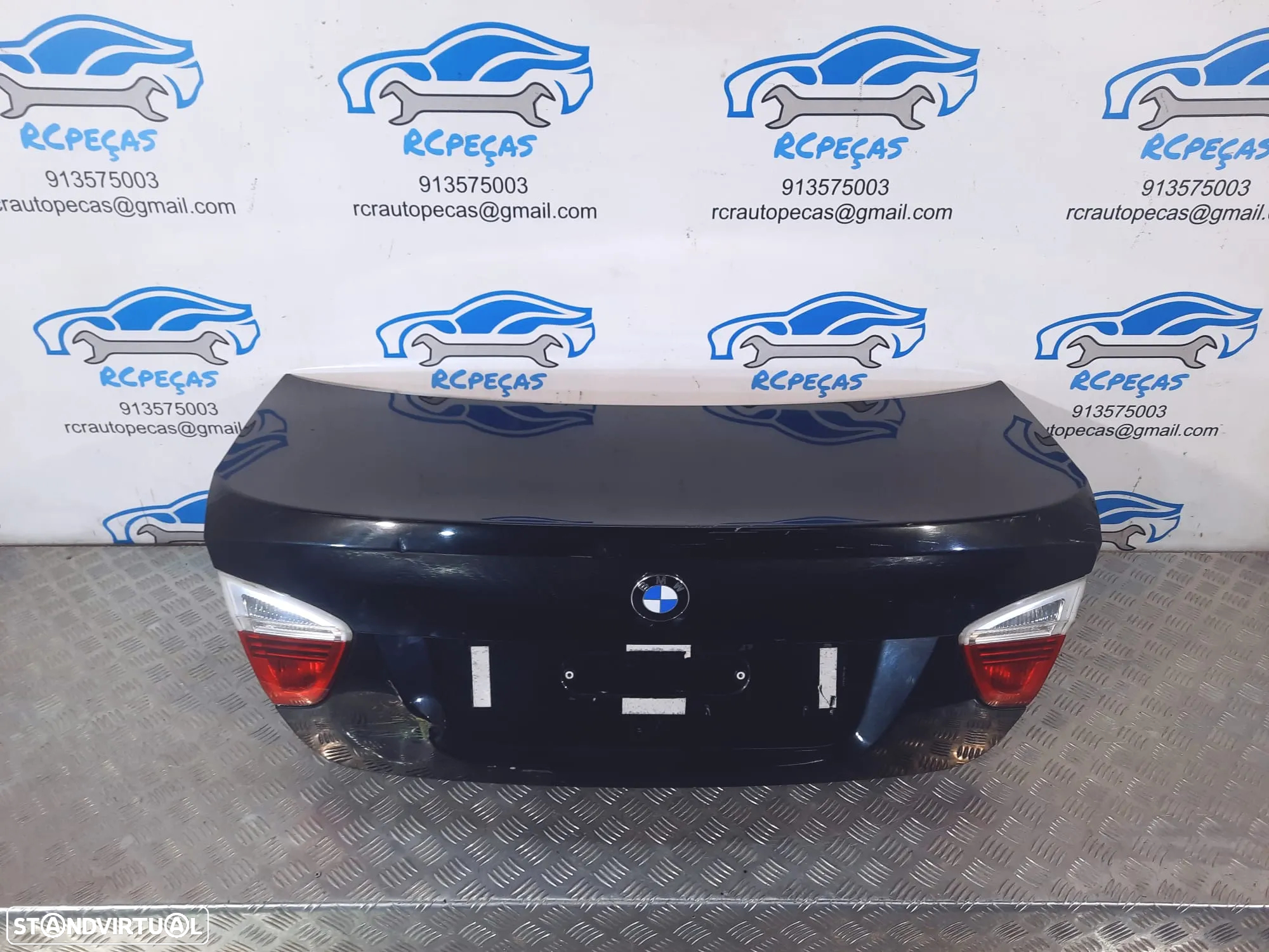 PORTA TAMPA MALA BMW SERIE 3 E90 41627151491 7151491 FECHO PUXADOR LUZ 3º STOP - 3