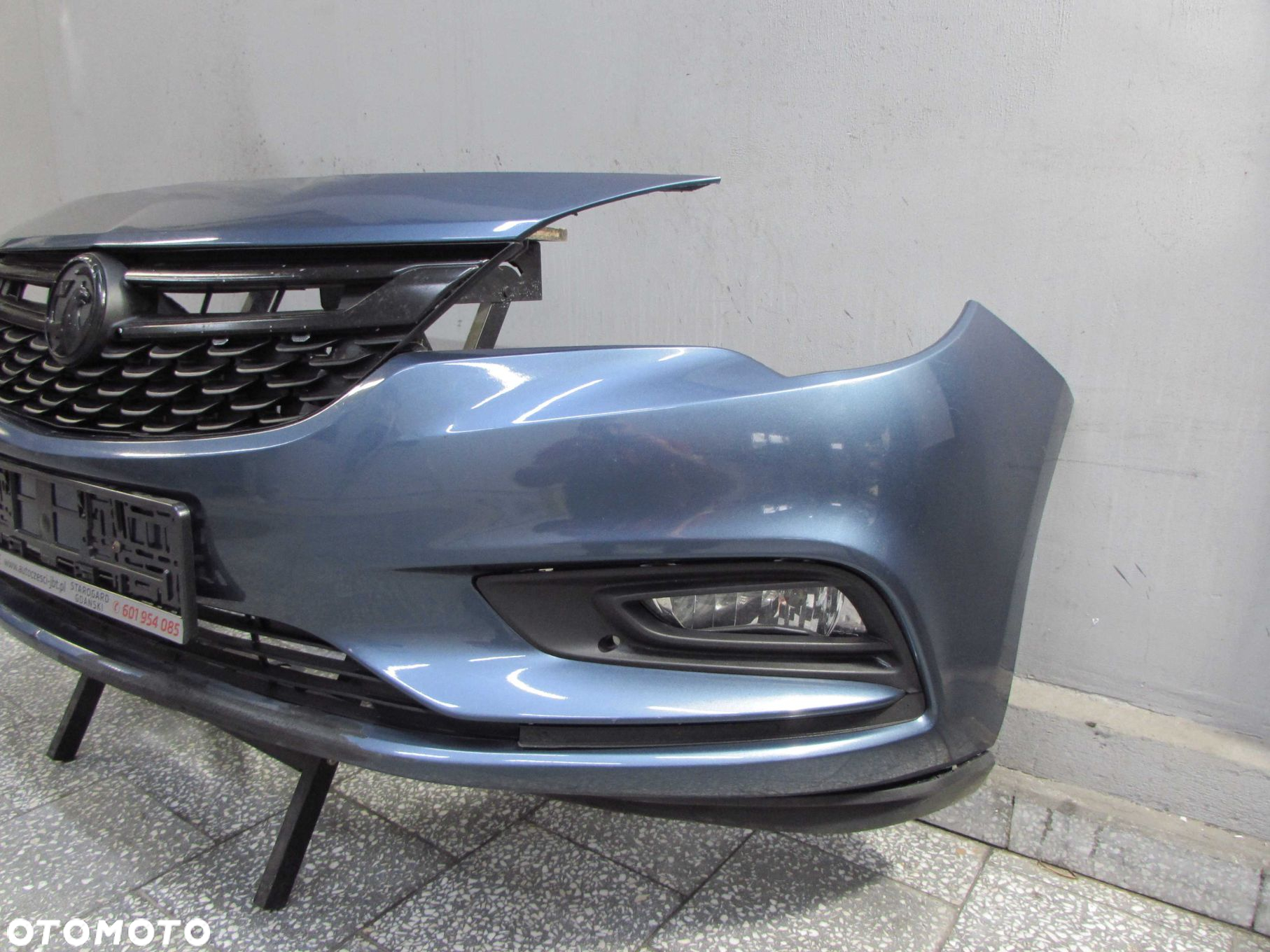 OPEL ASTRA K V HB 15-19 ZDERZAK PRZOD HALOGENY ATRAPA GRILL Z22S KPL - 9