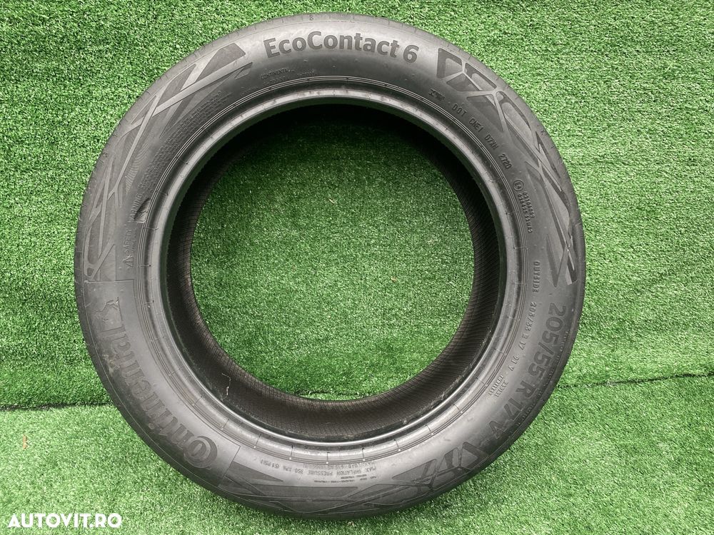 Set 4 anvelope vară 205 55 R 17 91 V Continental EcoContact 6 Dot 2720 - 2