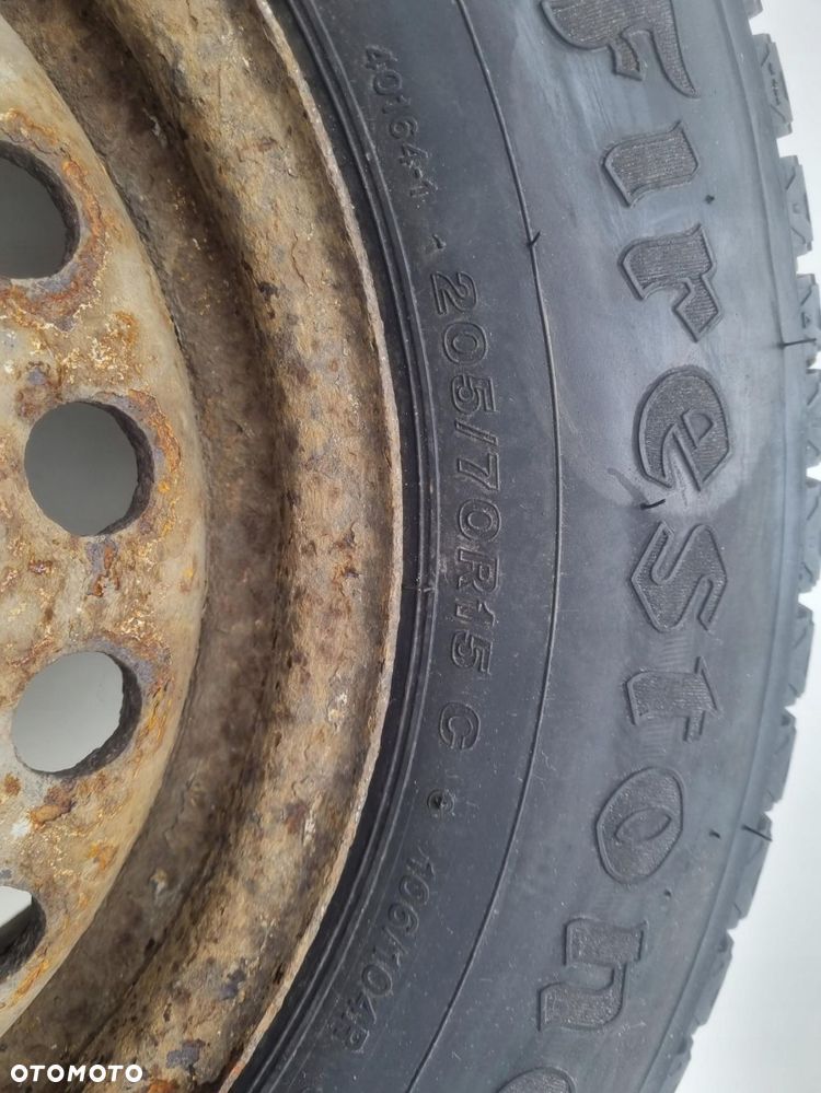 VW Transporter T4 KOŁO ZAPASOWE Zapas felga 205/70 R15C 6JX15H2 ET55 - 10