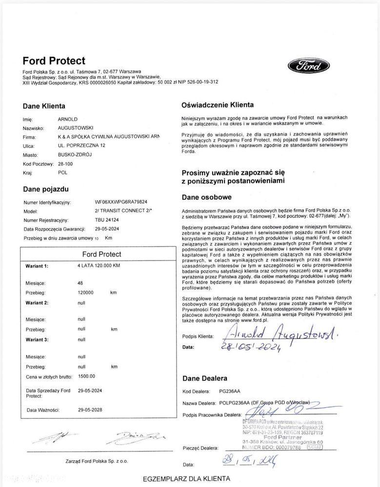 Ford Transit Connect Kombi 220 L1 Active PowerShift N1 - 40