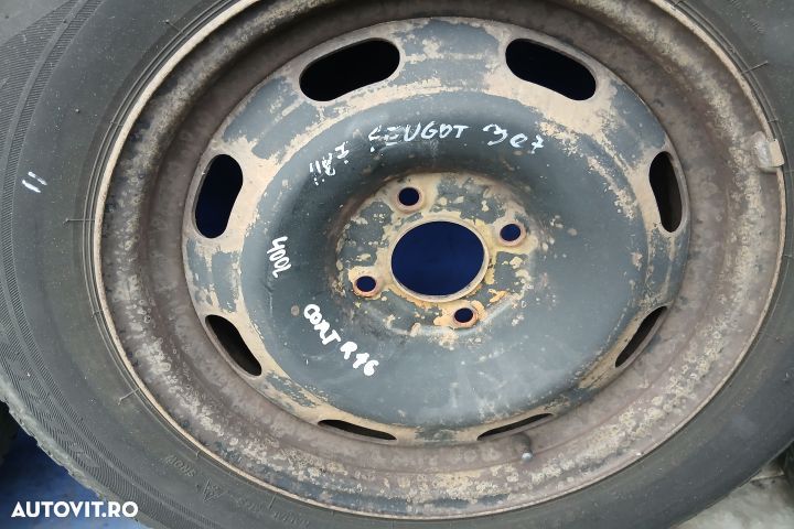 Jante tabla cu anvelope 15 - set 1965/65 R15 1965/65 R15 Peugeot 307 - 4