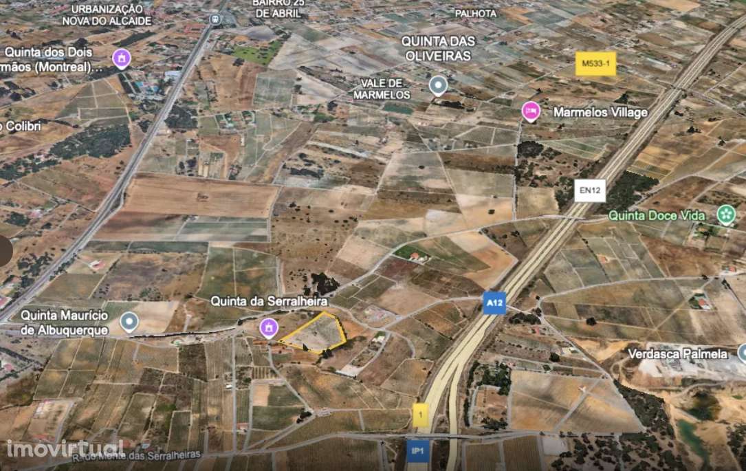 Terreno Misto - de 15.000 m² na Estrada das Serralheiras – Palmela- Se - Grande imagem: 2/4