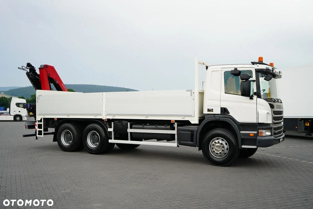 Scania / P 360 / 6 X 4 / SKRZYNIOWY + HDS / HMF 1730 K3 / RETARDER / ROTATOR / PILOT - 34