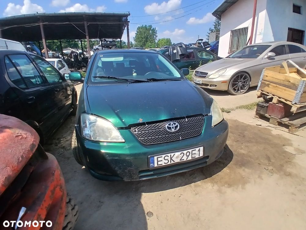 TOYOTA COROLLA HB e12 1.4 4ZZFE MTM  6R4 maska pokrywa silnika klapa bagażnika zderzak lampa reflektor pas przedni stop lampy halogeny przeciwmgłowe odblaski grill atrapa znaczek błotnik błotniki - 2