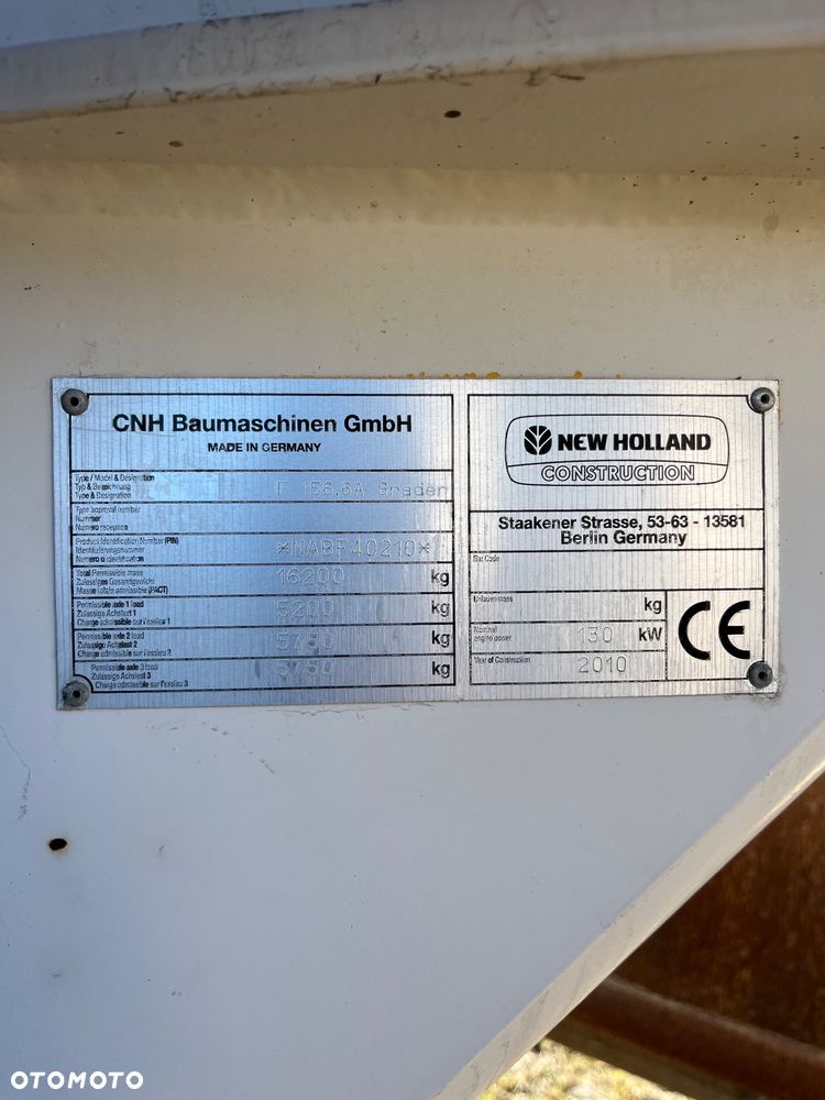 New Holland F156.6A - 6