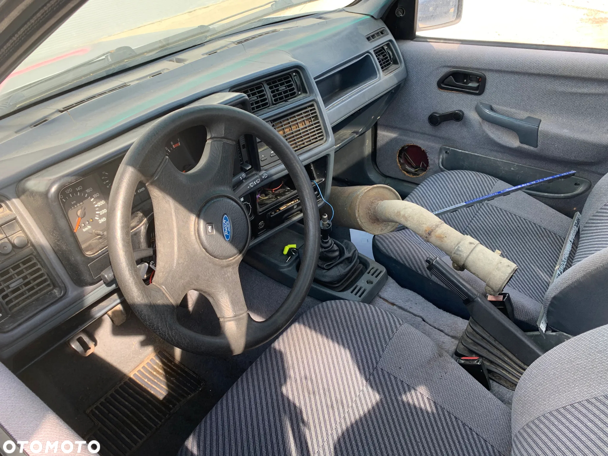 FORD SIERRA 1987 *SAMOCHÓD NA CZĘŚCI* 1034 MASKA LAMPA DRZWI LUSTERKO ZDERZAK GRILL BŁOTNIK KLAPA BELKA PRAWE LEWE PRZÓD TYŁ - 5