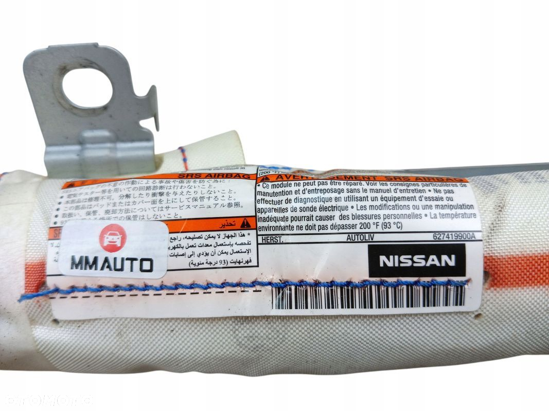 KURTYNA AIRBAG POWIETRZNA PRAWA NISSAN X-TRAIL T32 624499000G EUROPA - 4